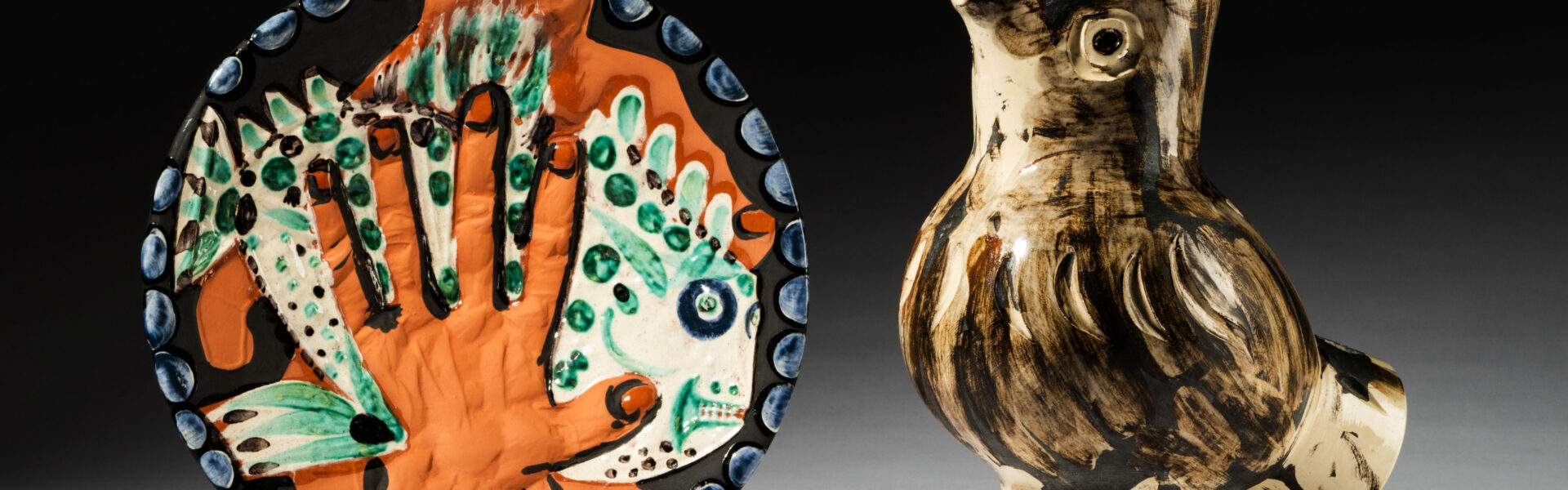 Abell Auction Co Holiday Jewelry And Design Auction, Madoura Pottery Collection By Pablo Picasso.