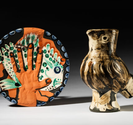 Abell Auction Co Holiday Jewelry And Design Auction, Madoura Pottery Collection By Pablo Picasso.