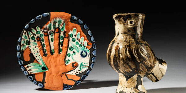 Abell Auction Co Holiday Jewelry And Design Auction, Madoura Pottery Collection By Pablo Picasso.