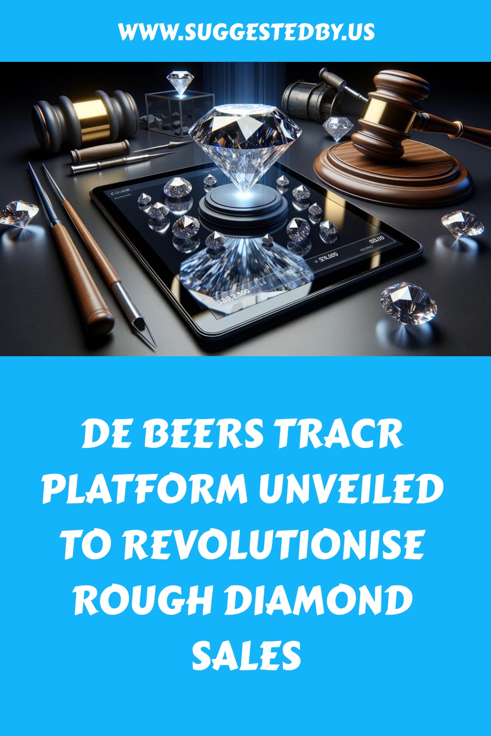De Beers Tracr Platform Unveiled To Revolutionise Rough Diamond Sales Generated Pin 522