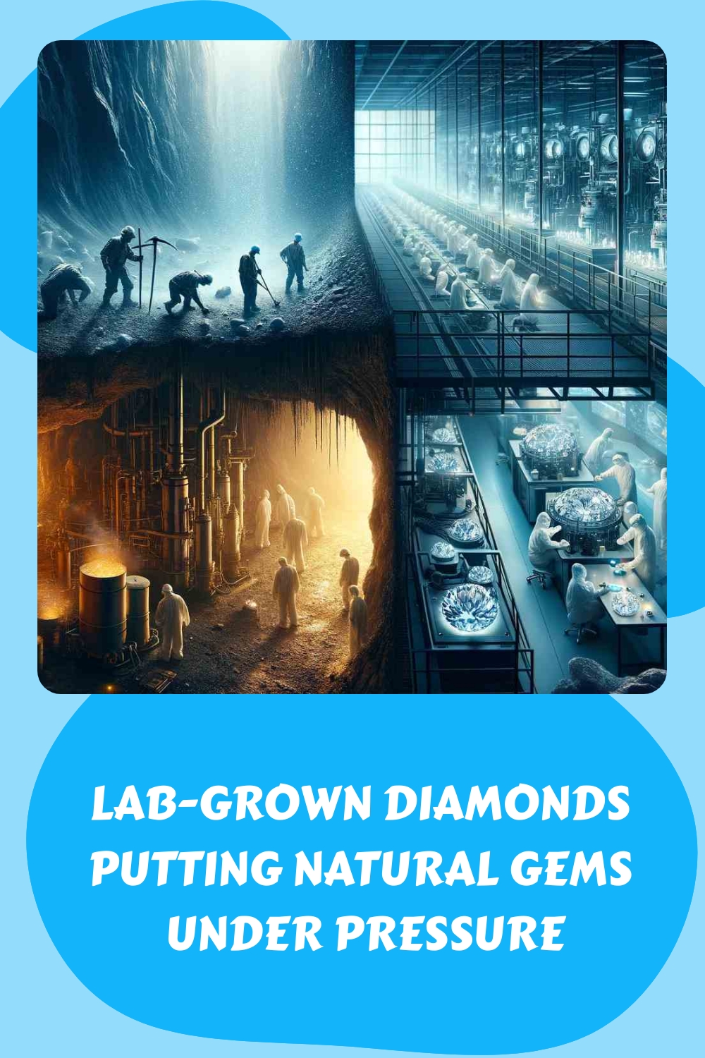 Lab Grown Diamonds Putting Natural Gems Under Pressure Generated Pin 726