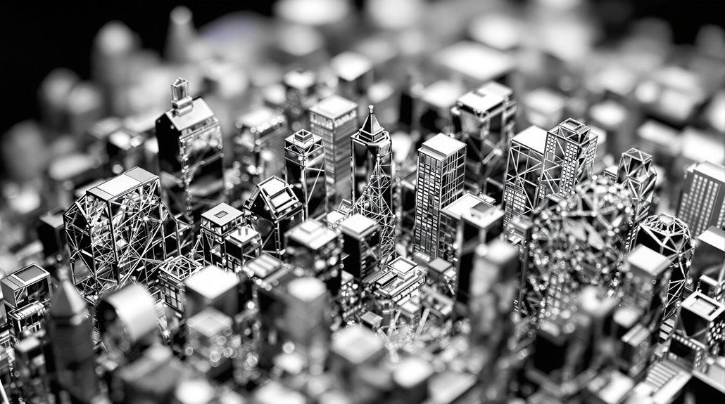 Urban Architectural Jewelry Artistry